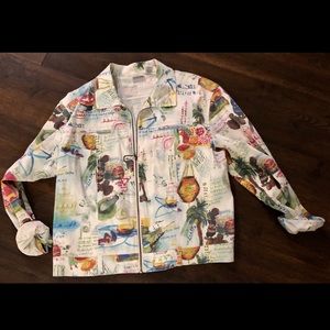 Chicos LS jacket size 2